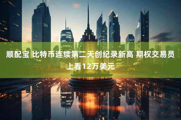 顺配宝 比特币连续第二天创纪录新高 期权交易员上看12万美元