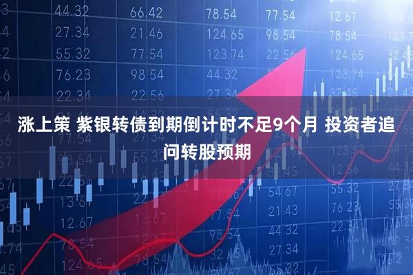 涨上策 紫银转债到期倒计时不足9个月 投资者追问转股预期